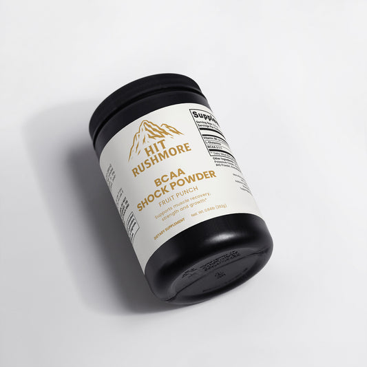 RUSHMORE BCAA Shock Powder (Fruit Punch)