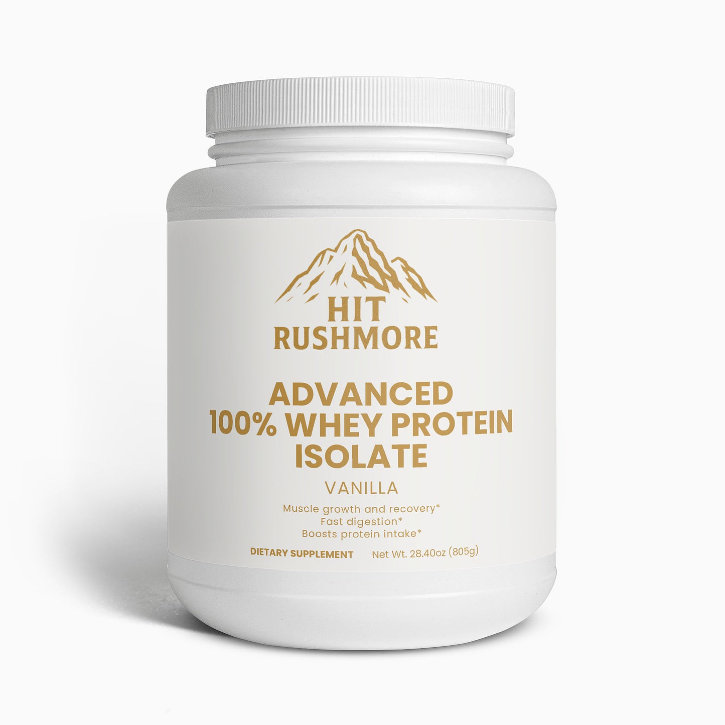 RUSHMORE Advanced 100% Whey Protein Isolate (Vanilla)