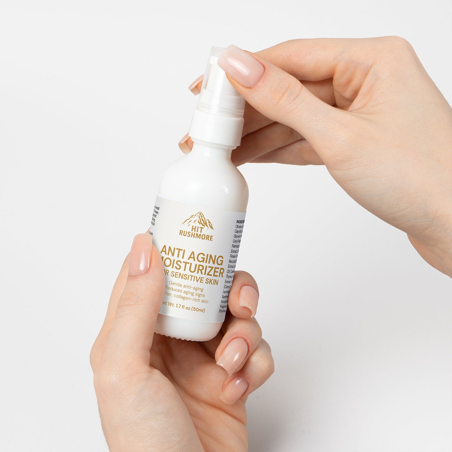 RUSHMORE Anti Aging Moisturizer for Sensitive Skin