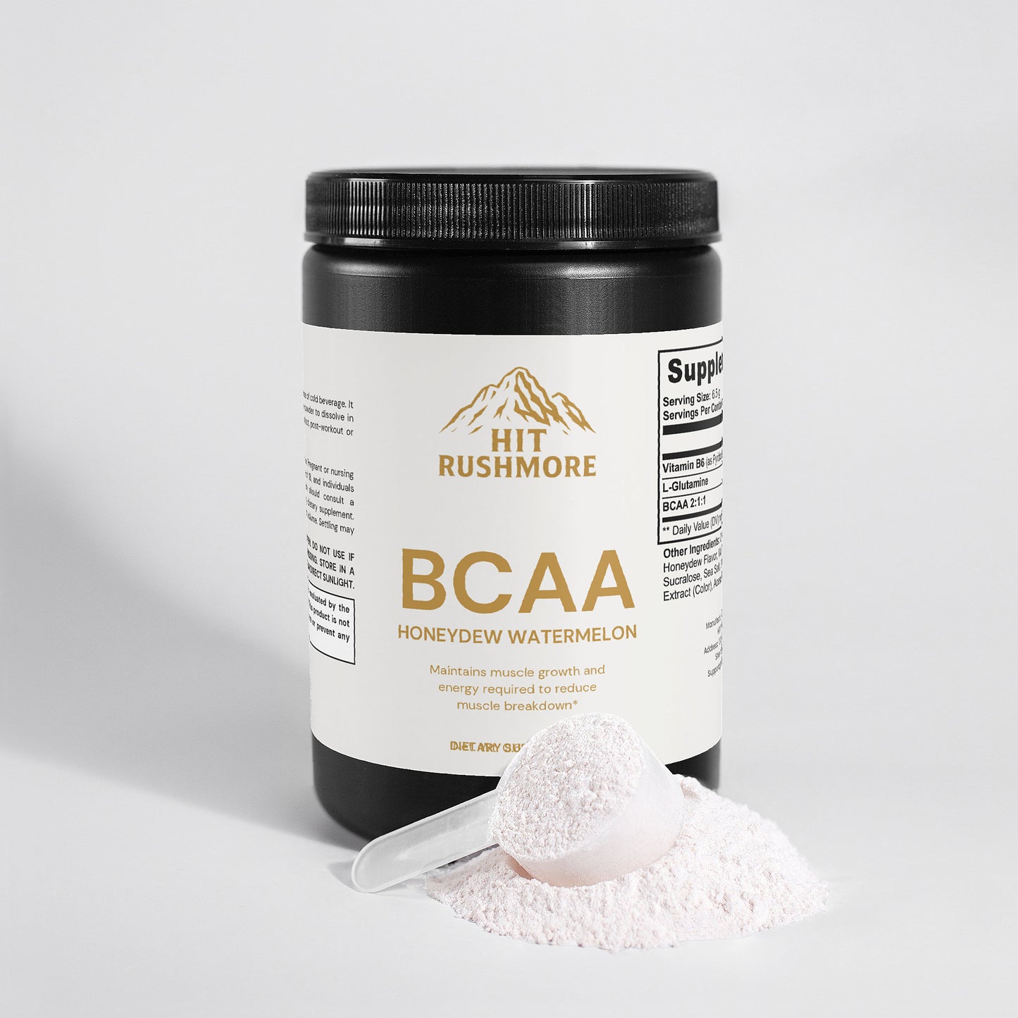 RUSHMORE BCAA Post Workout Powder (Honeydew/Watermelon)