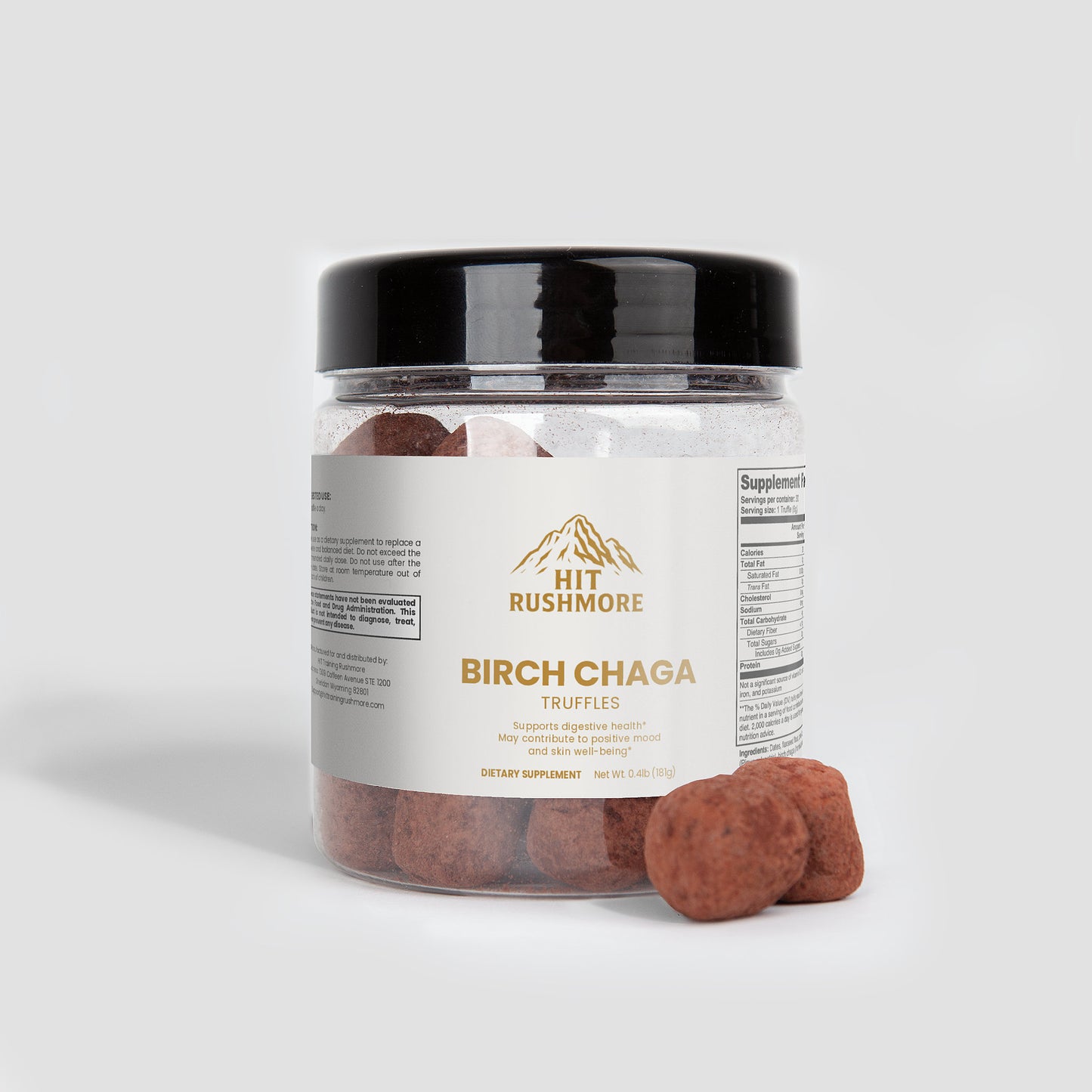RUSHMORE Birch Chaga Truffles