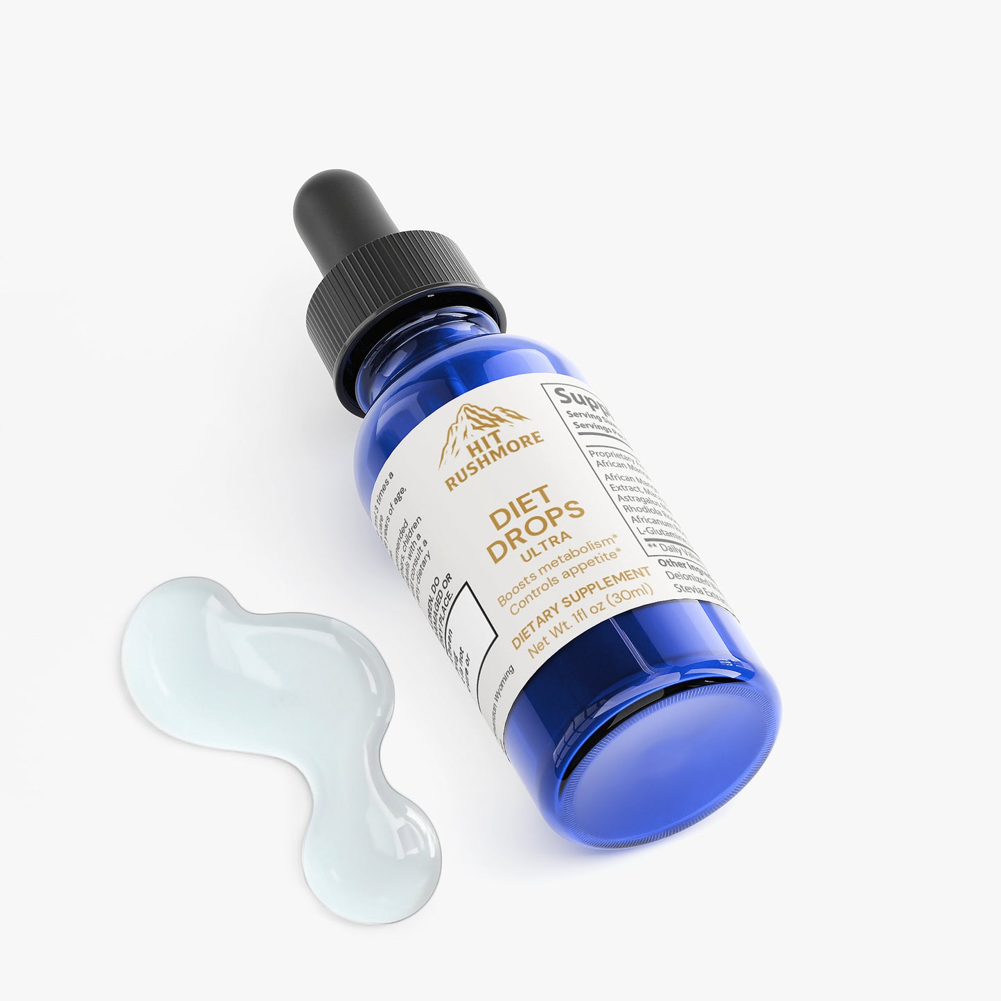 RUSHMORE Diet Drops Ultra 1 oz