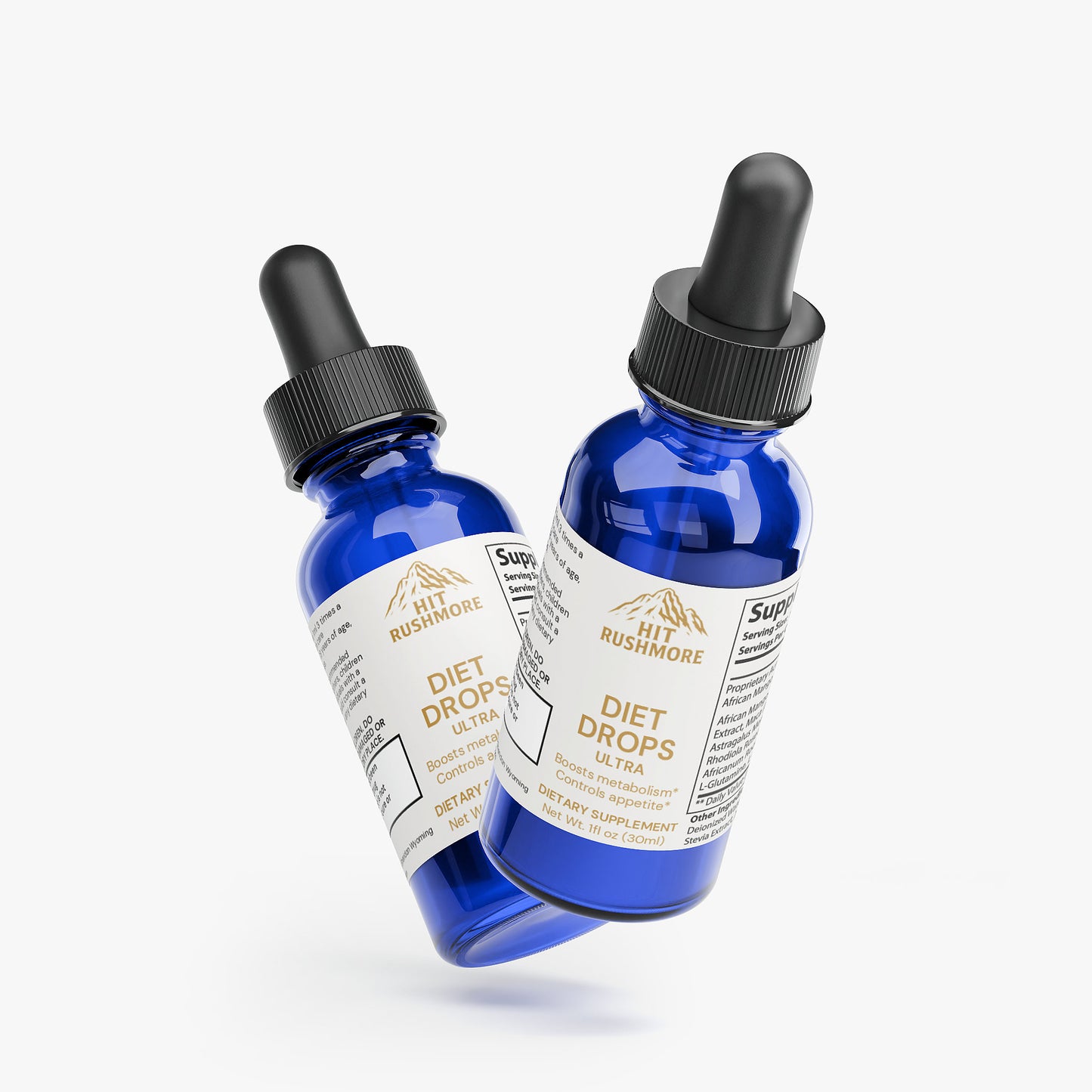 RUSHMORE Diet Drops Ultra 1 oz