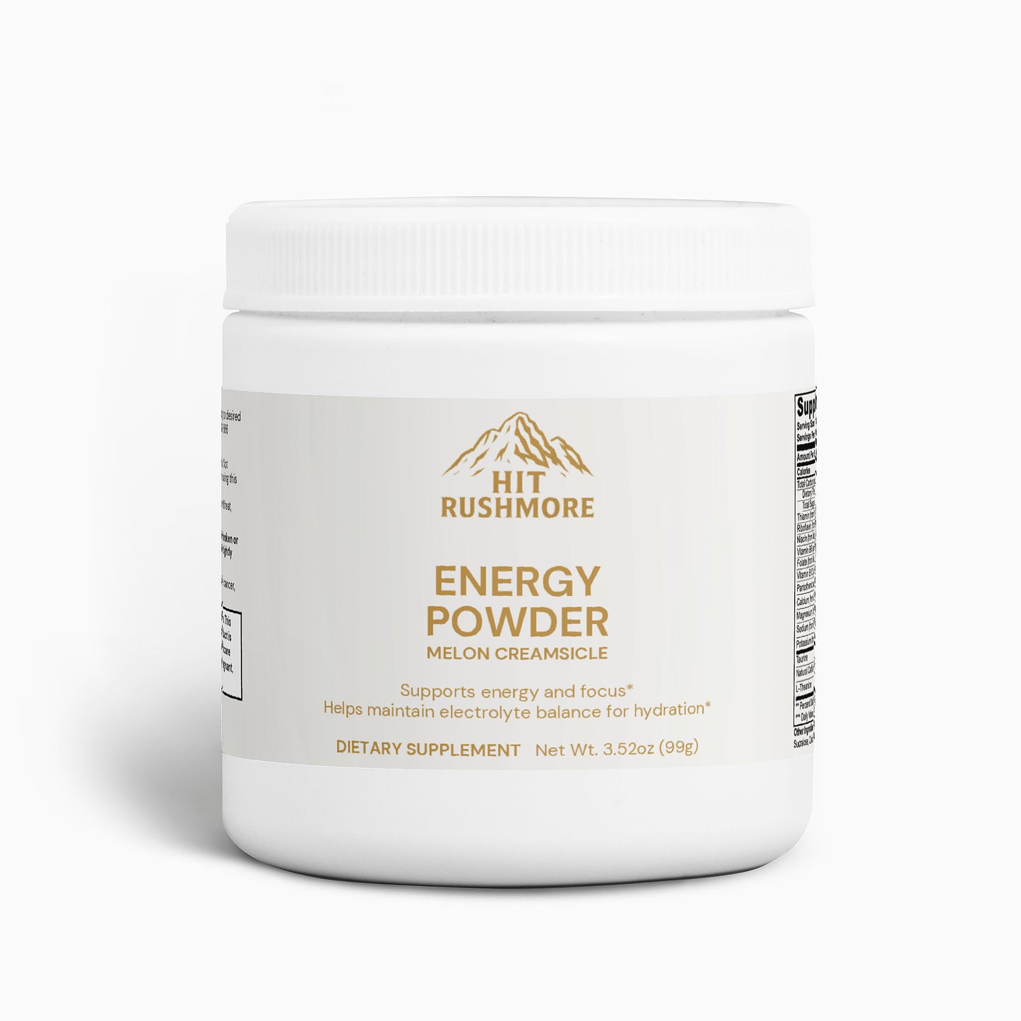 RUSHMORE Energy Powder (Melon Creamsicle)