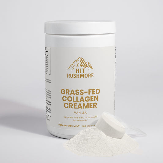 RUSHMORE Grass-Fed Collagen Creamer (Vanilla)
