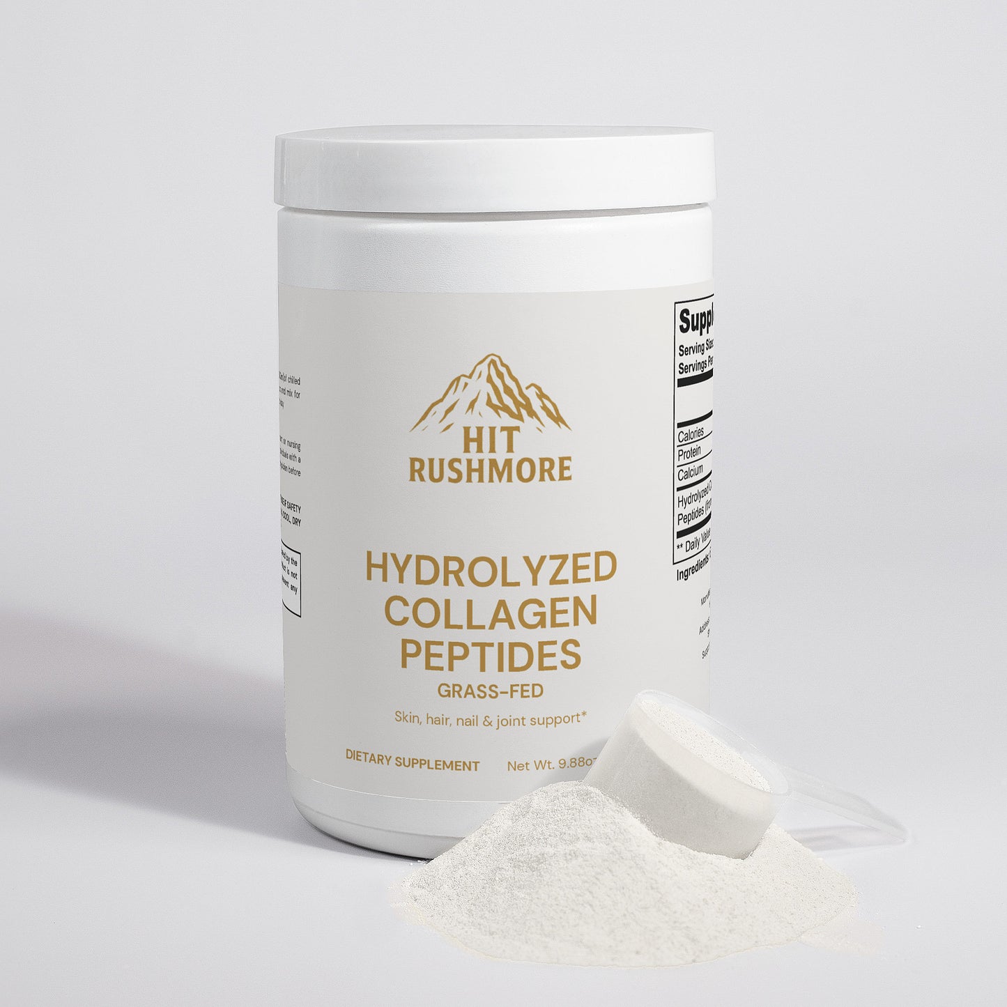RUSHMORE Grass-Fed Hydrolyzed Collagen Peptides