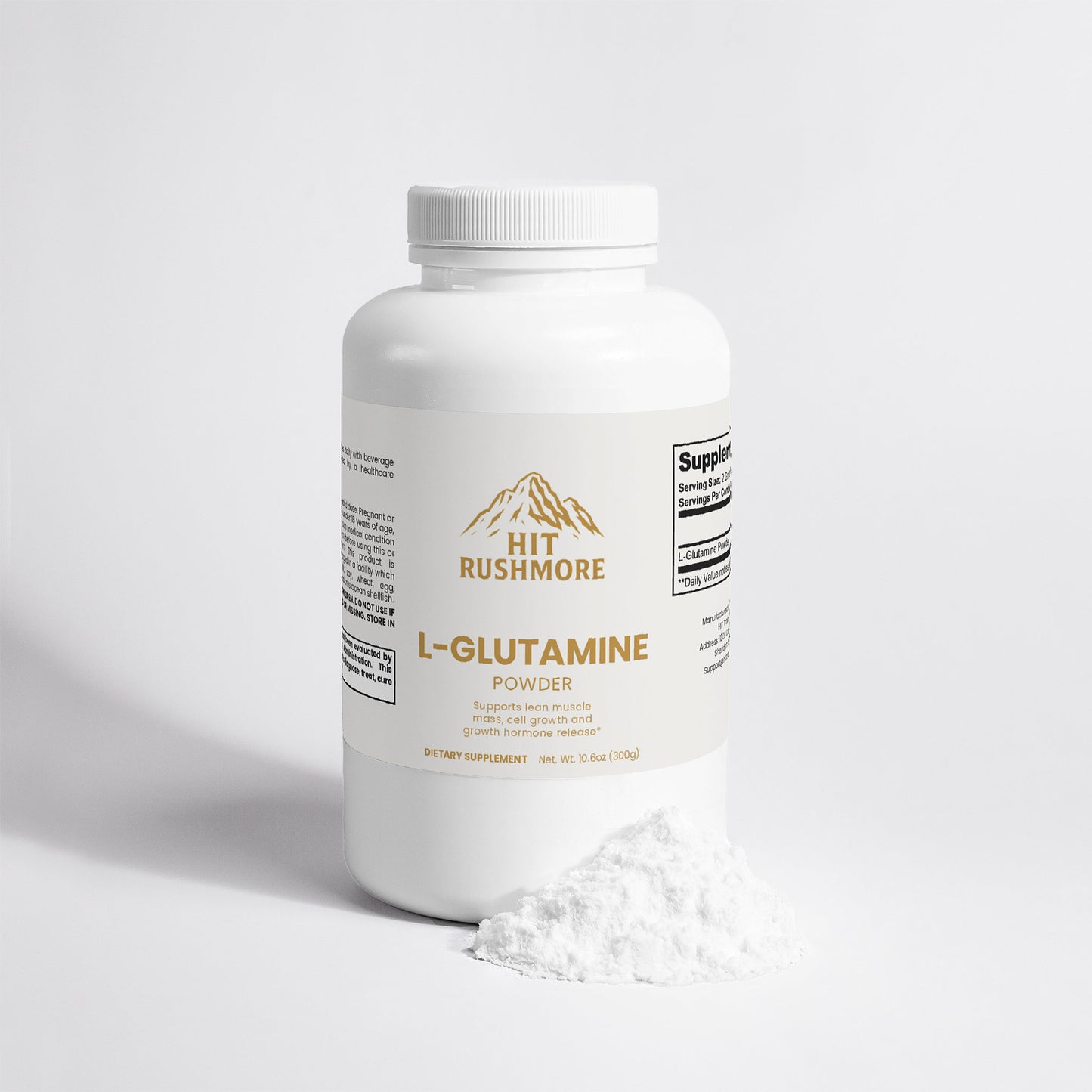 RUSHMORE L-Glutamine Powder