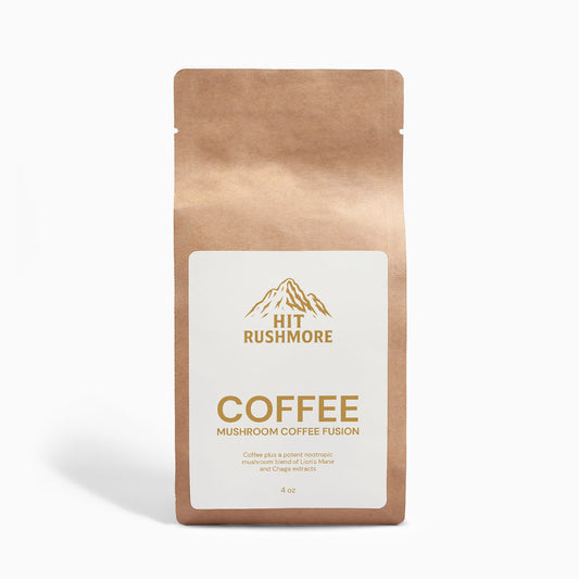 RUSHMORE  Mushroom Coffee Fusion - Lion’s Mane & Chaga 4oz