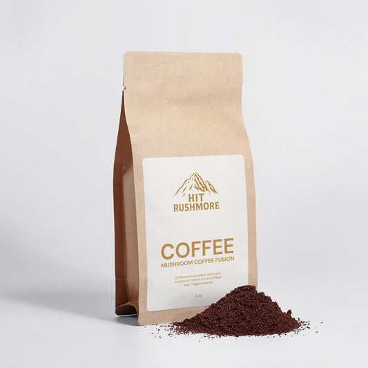 RUSHMORE  Mushroom Coffee Fusion - Lion’s Mane & Chaga 4oz