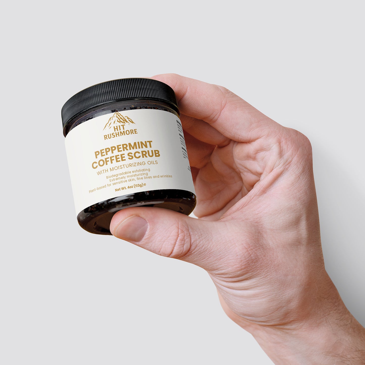 RUSHMORE Peppermint Coffee Scrub