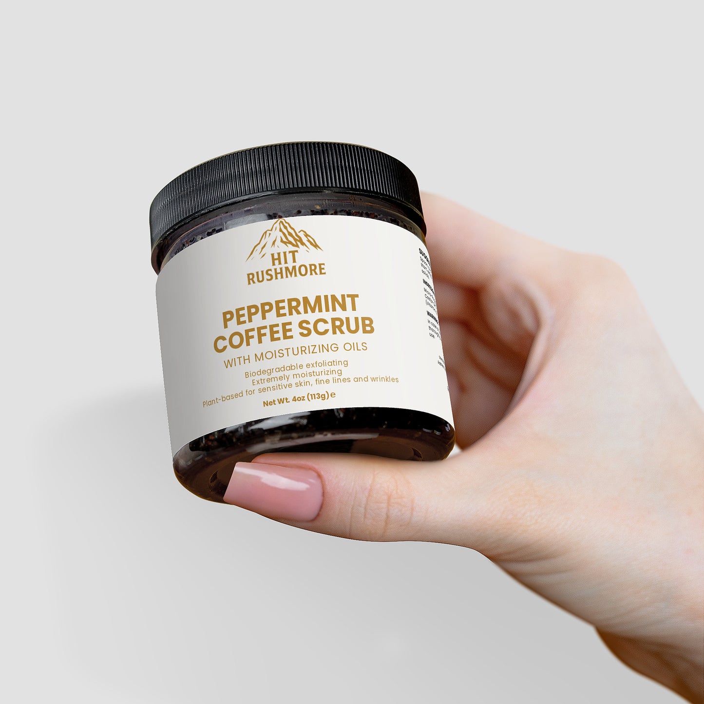 RUSHMORE Peppermint Coffee Scrub