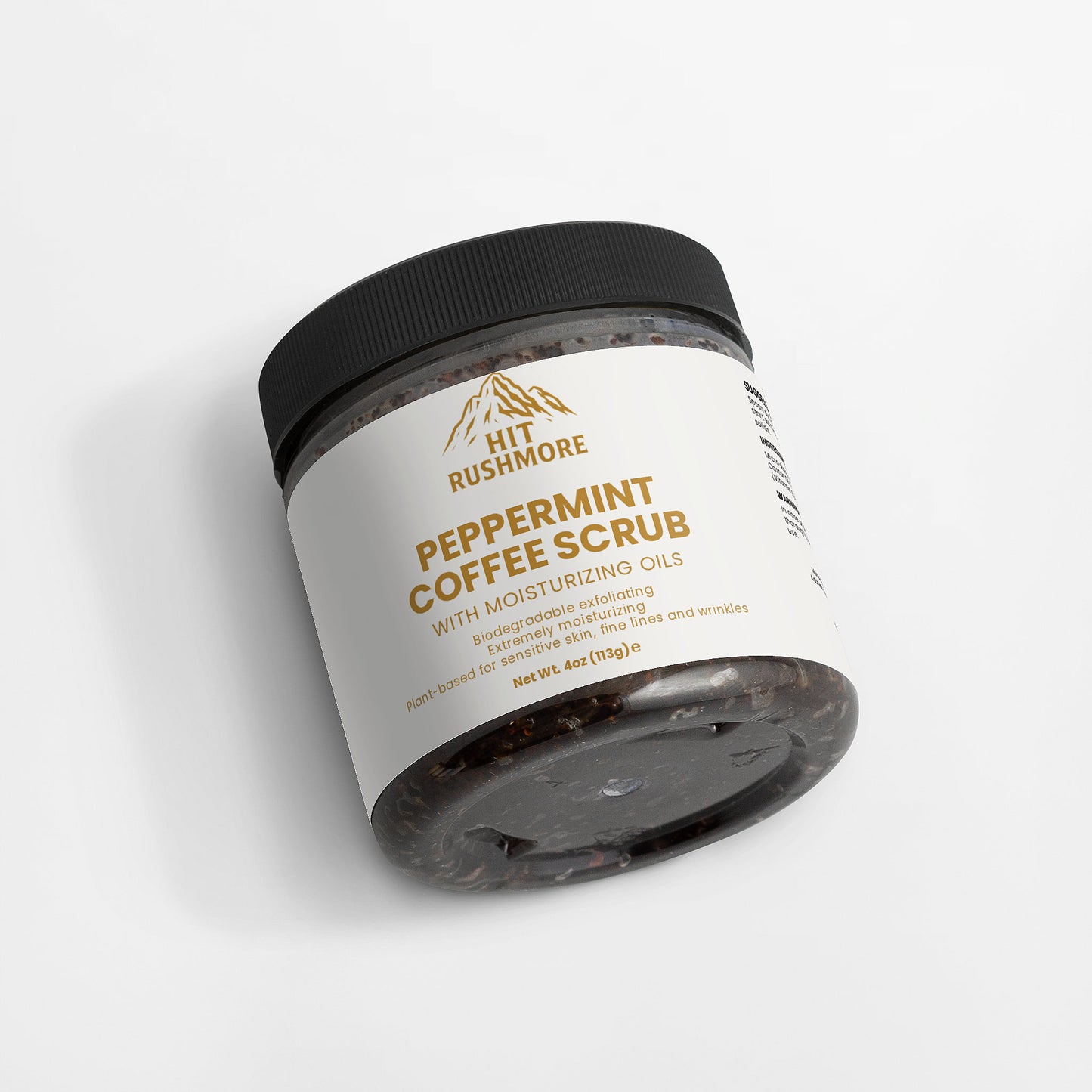 RUSHMORE Peppermint Coffee Scrub