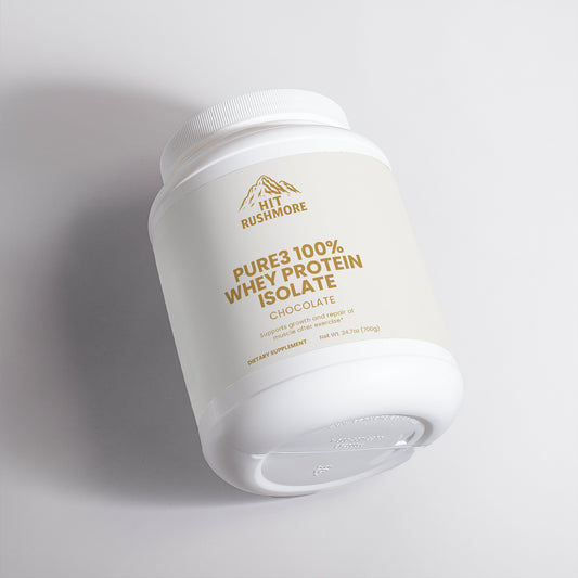 RUSHMORE Pure3 100% Whey Protein Isolate (Chocolate)