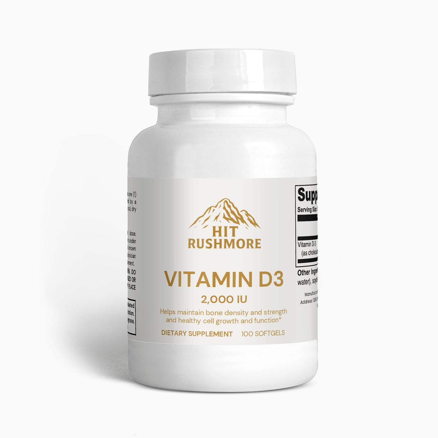 RUSHMORE Vitamin D3 2,000 IU