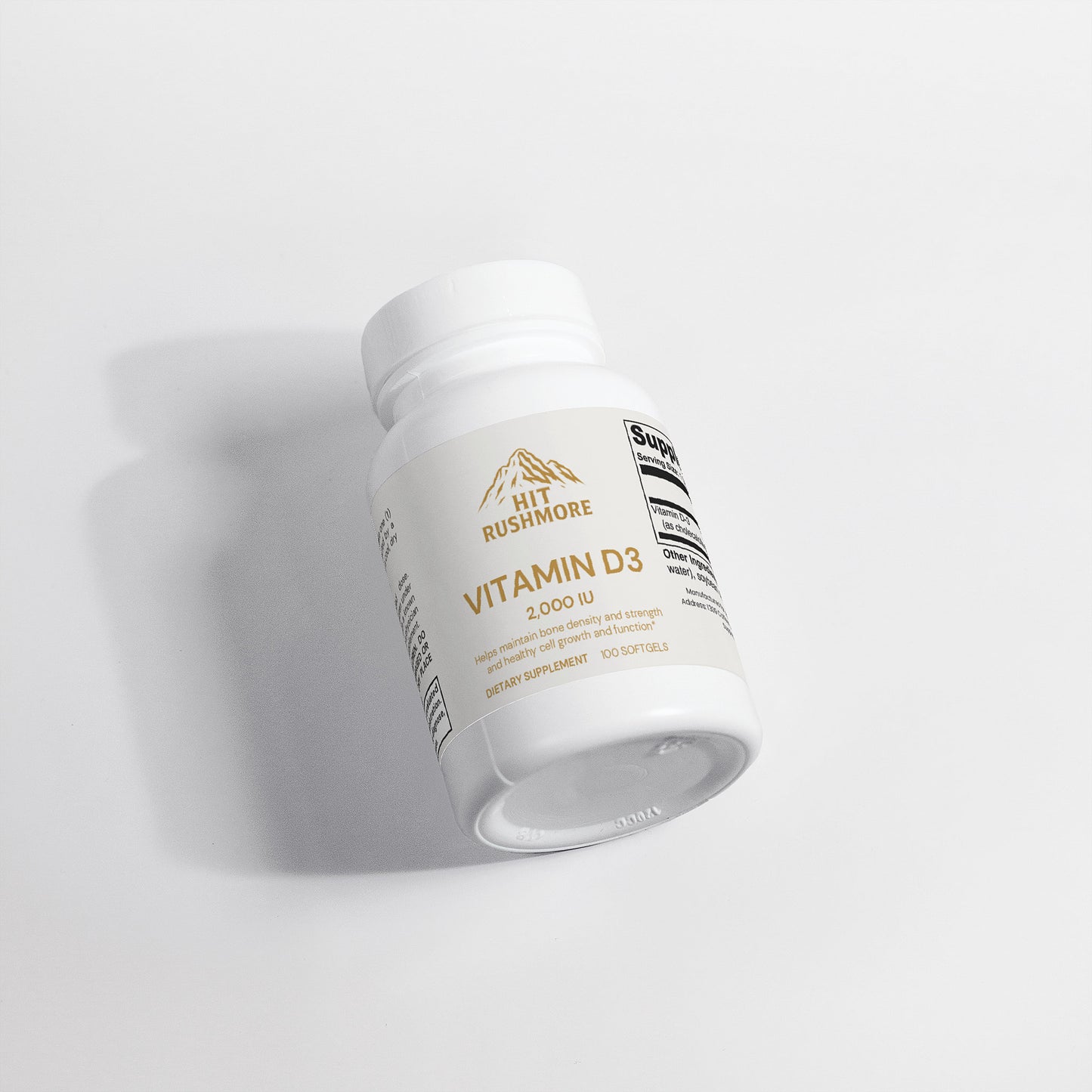 RUSHMORE Vitamin D3 2,000 IU