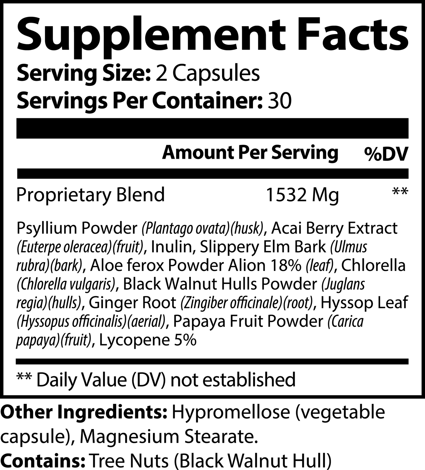 RUSHMORE Max Detox (Acai detox)