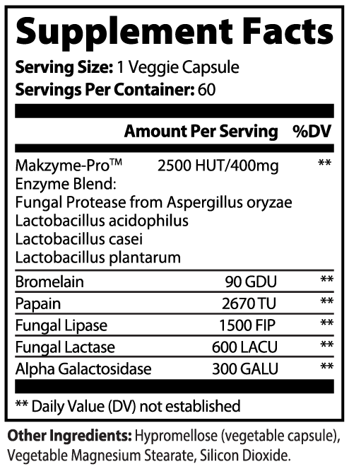 RUSHMORE Digestive Enzyme Pro Blend