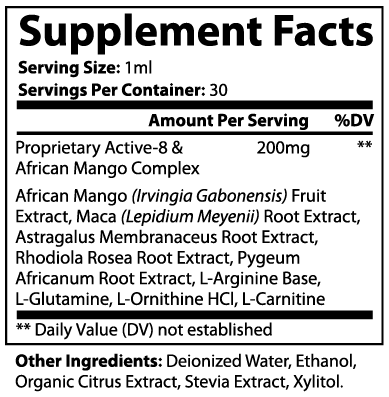 RUSHMORE Diet Drops Ultra 1 oz