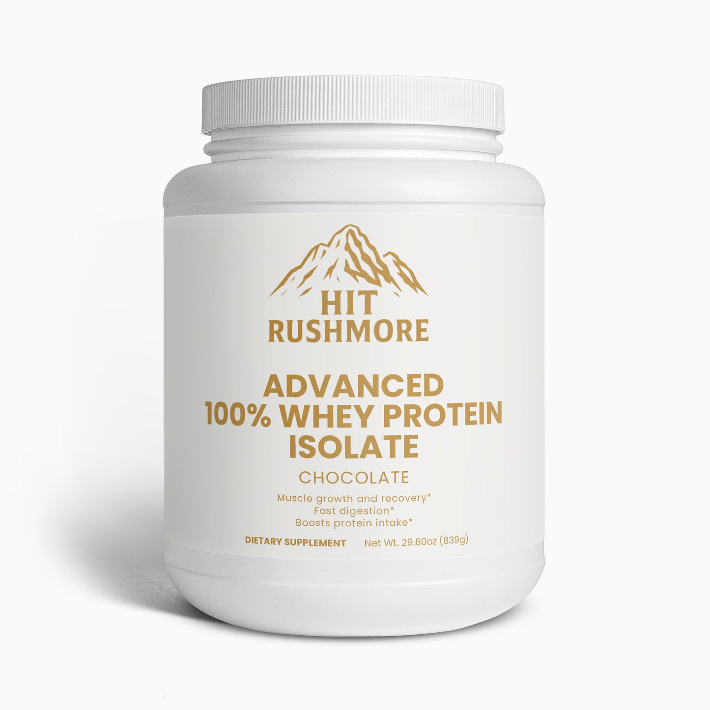RUSHMORE Advanced 100% Whey Protein Isolate (Chocolate)