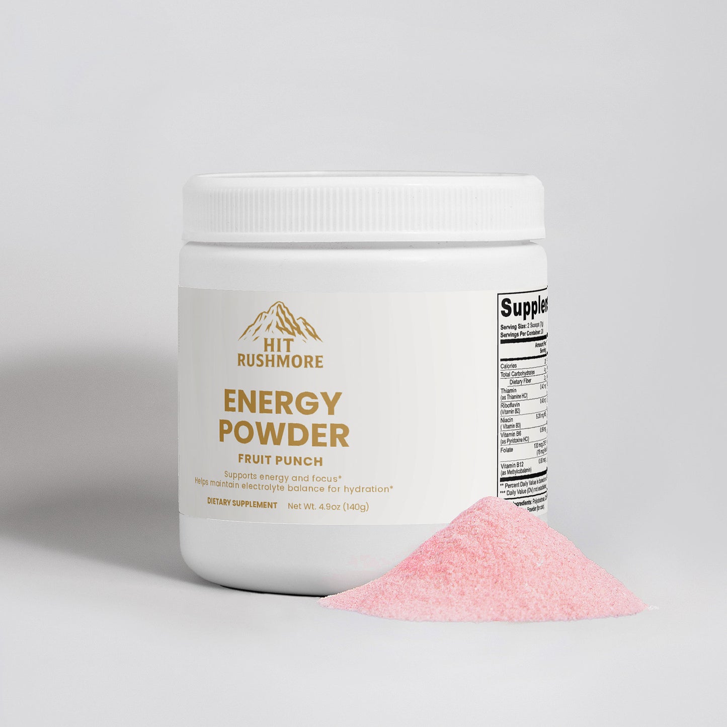 RUSHMORE Energy Powder (Fruit Punch)