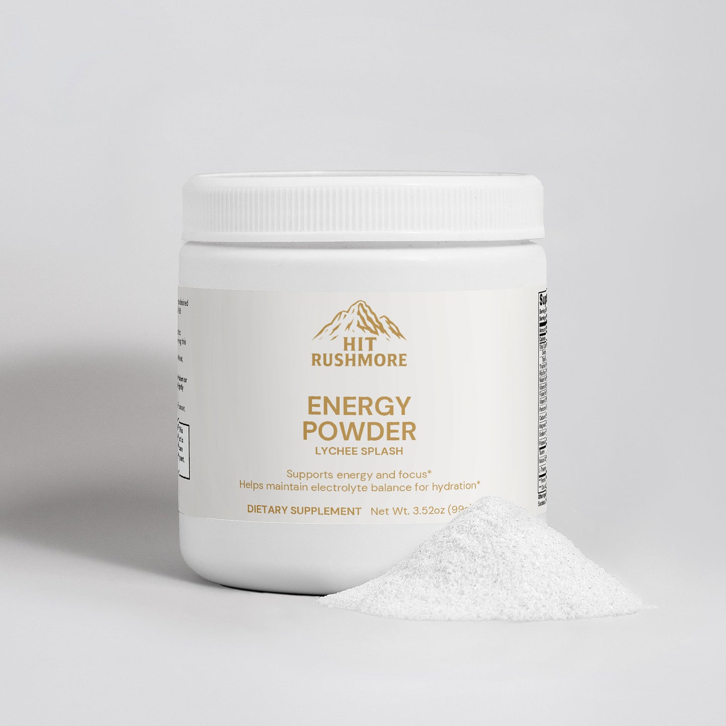 RUSHMORE Energy Powder (Lychee Splash Energy)
