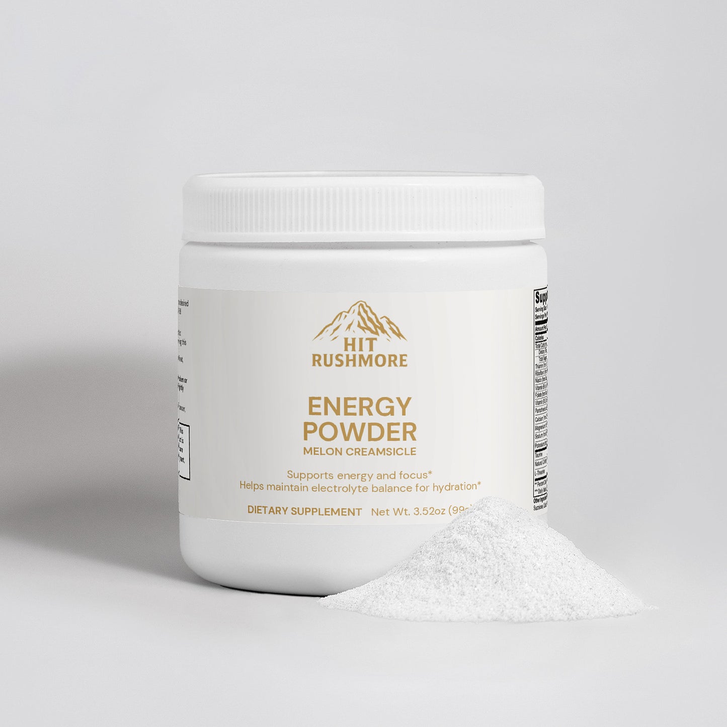 RUSHMORE Energy Powder (Melon Creamsicle)