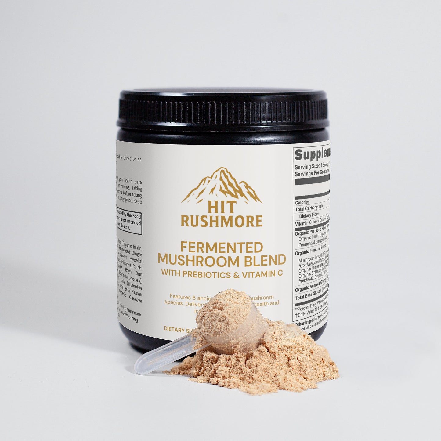 RUSHMORE Fermented Mushroom Blend