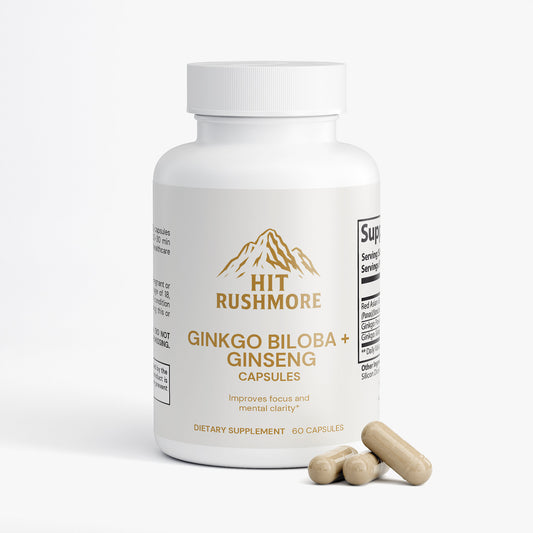 RUSHMORE Ginkgo Biloba + Ginseng