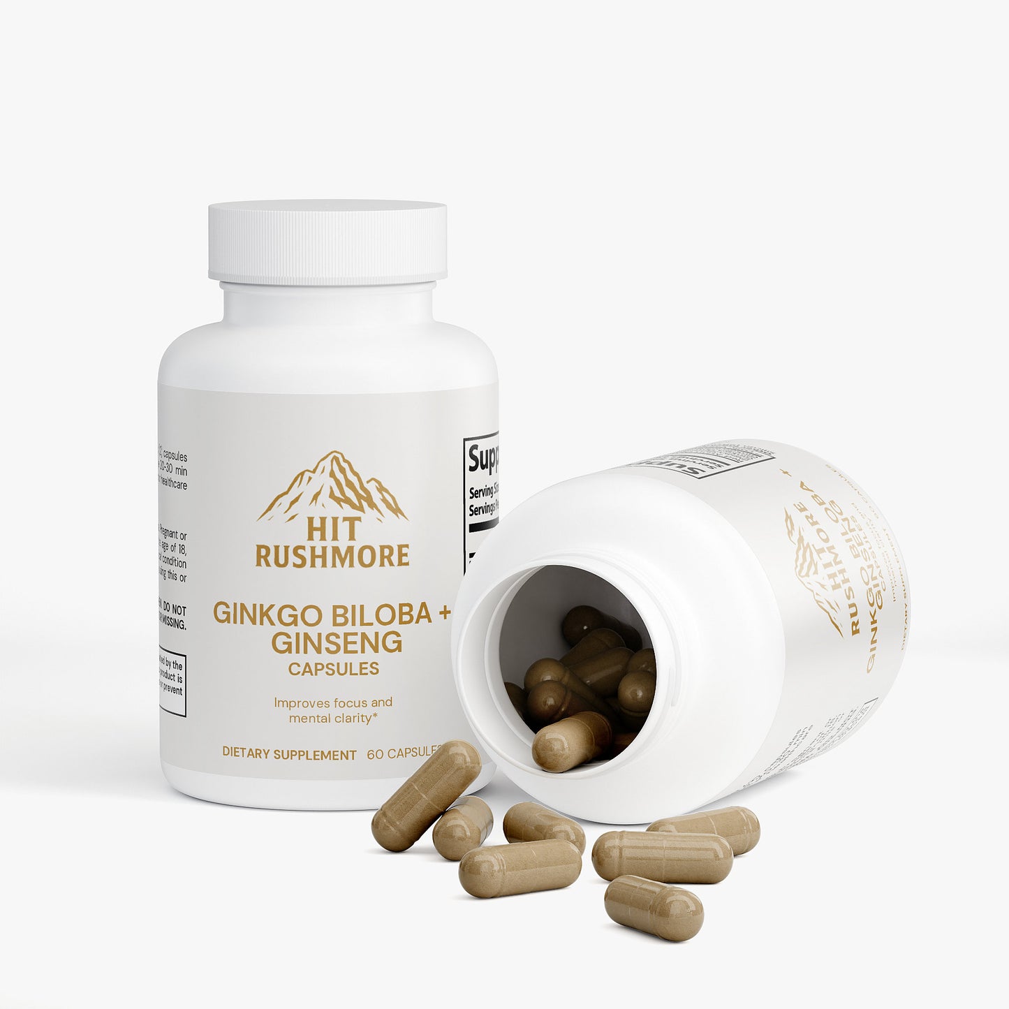 RUSHMORE Ginkgo Biloba + Ginseng