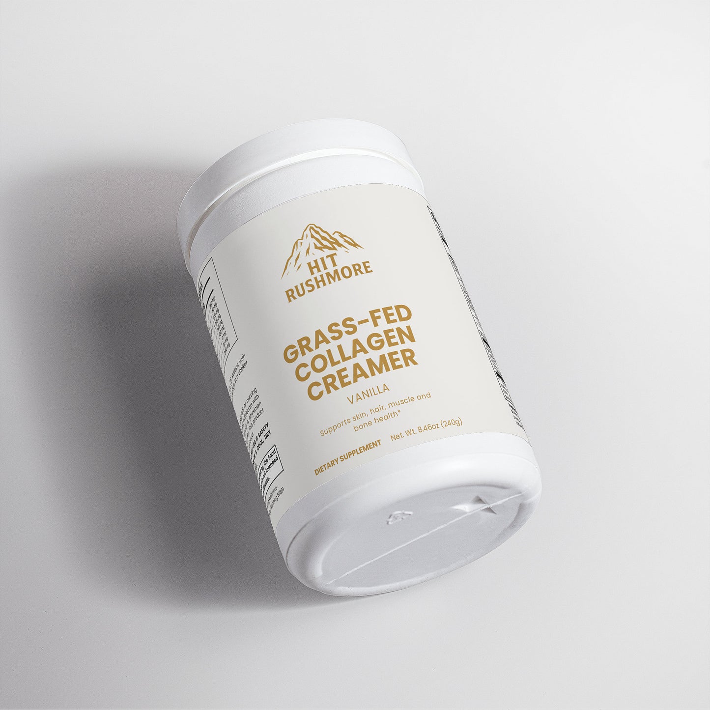 RUSHMORE Grass-Fed Collagen Creamer (Vanilla)