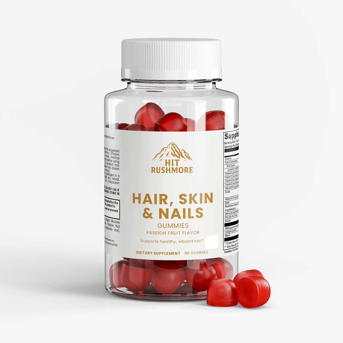 RUSHMORE Hair, Skin & Nails Gummies