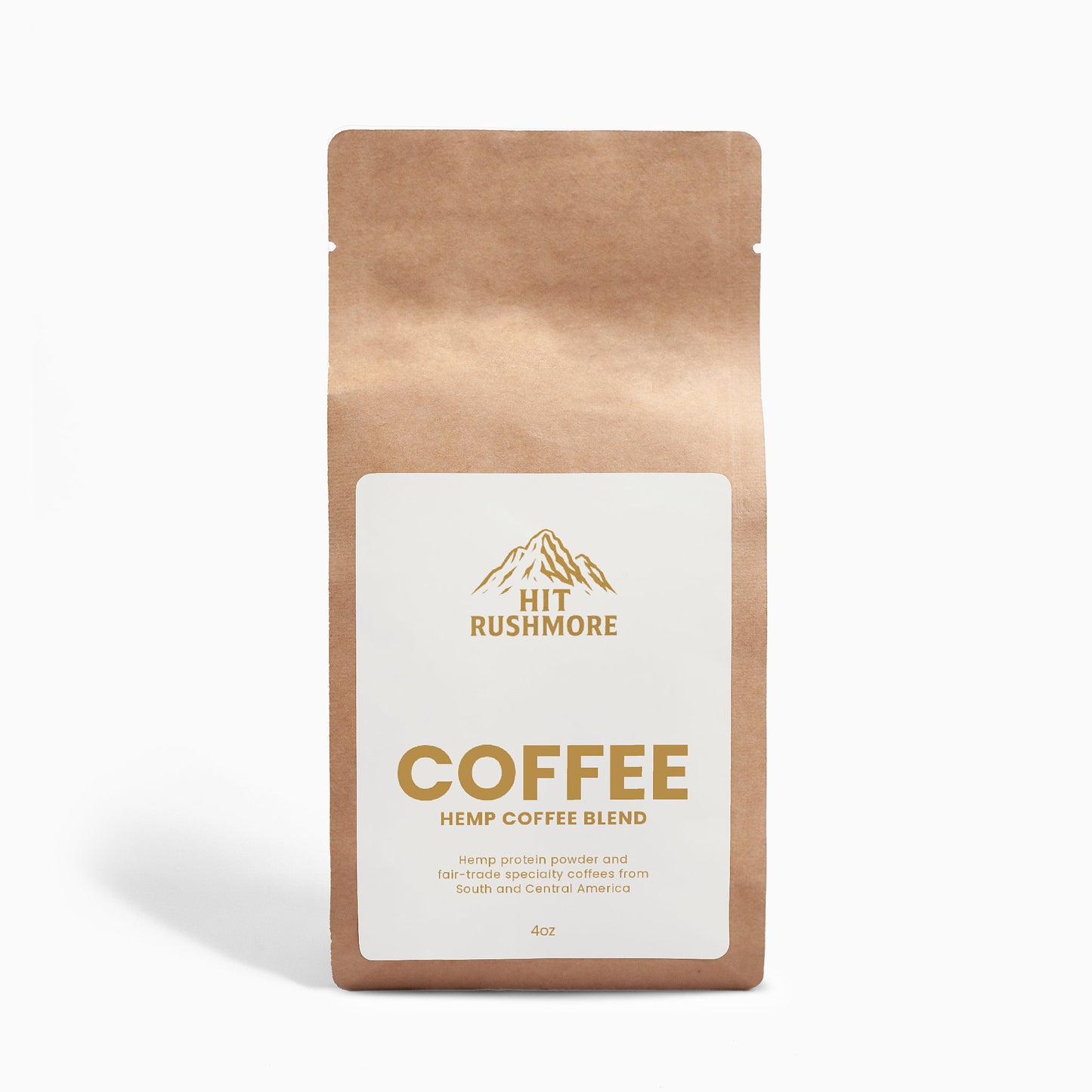 RUSHMORE Hemp Coffee Blend - Medium Roast 4oz