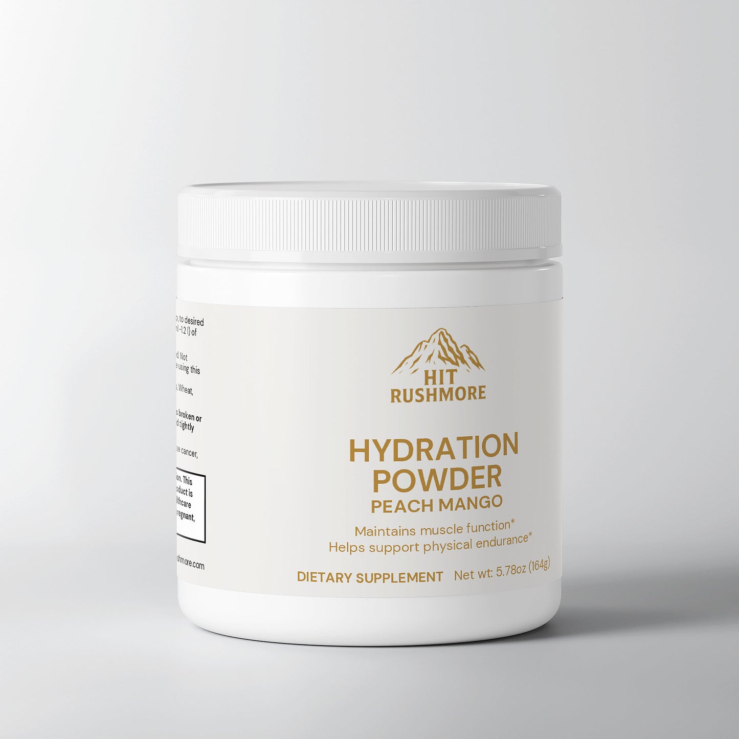 RUSHMORE Hydration Powder (Peach Mango)