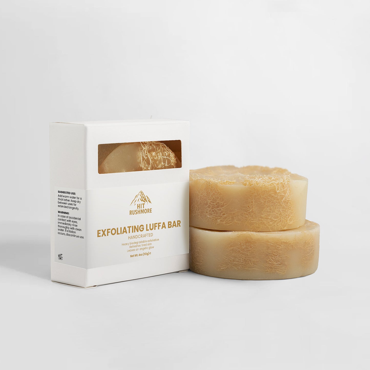 RUSHMORE Exfoliating Luffa Bar