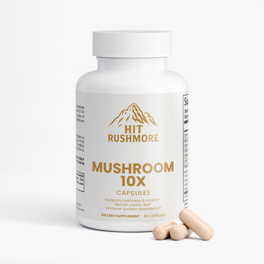 RUSHMORE  Mushroom Complex 10 X