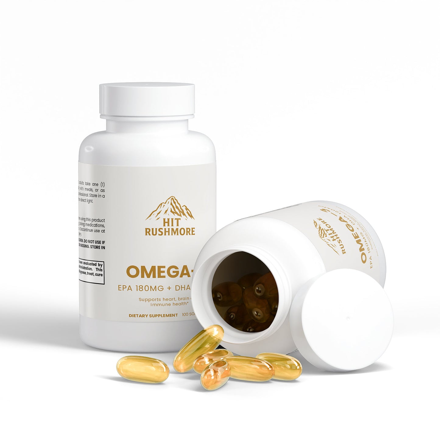 RUSHMORE Omega-3 EPA 180mg + DHA 120mg