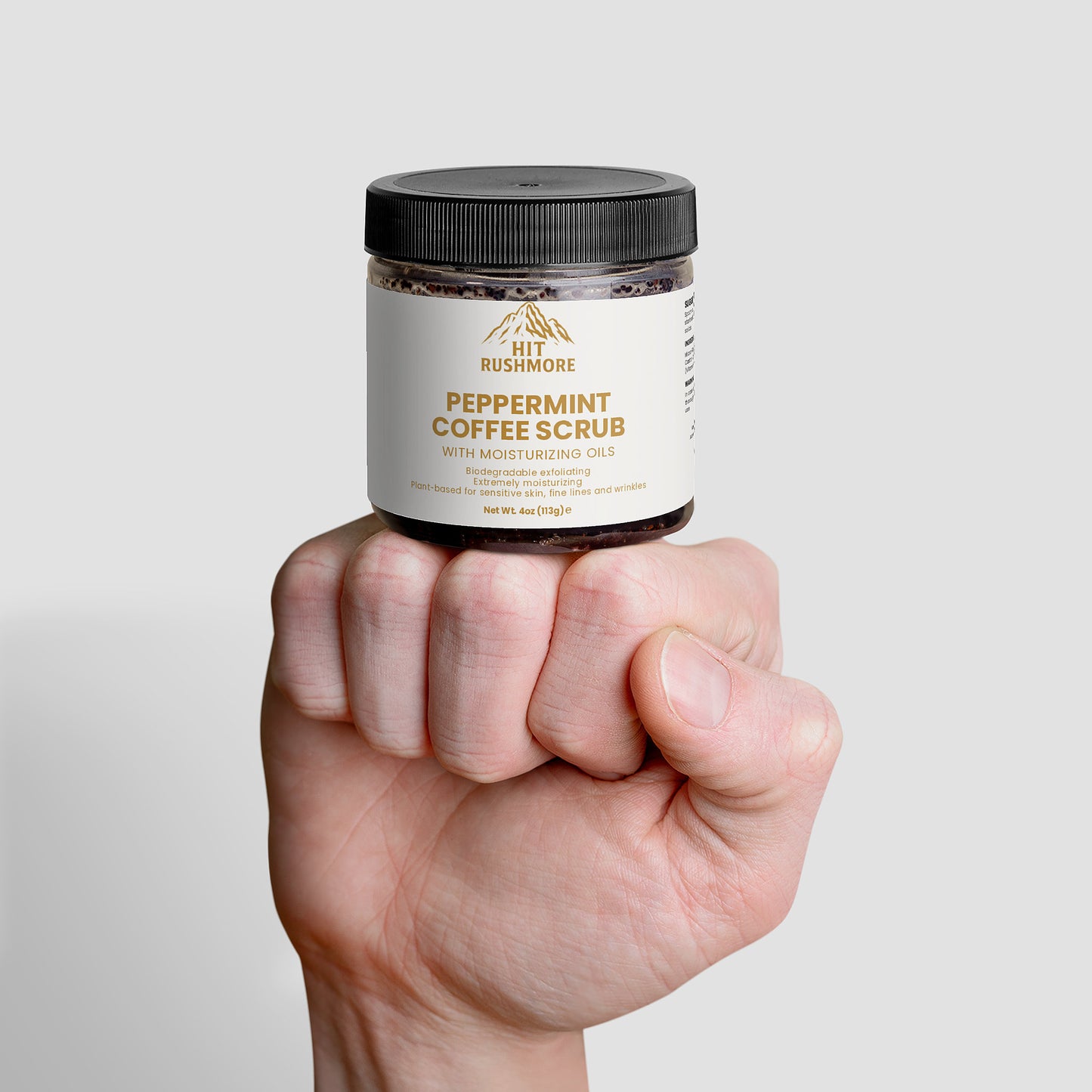 RUSHMORE Peppermint Coffee Scrub