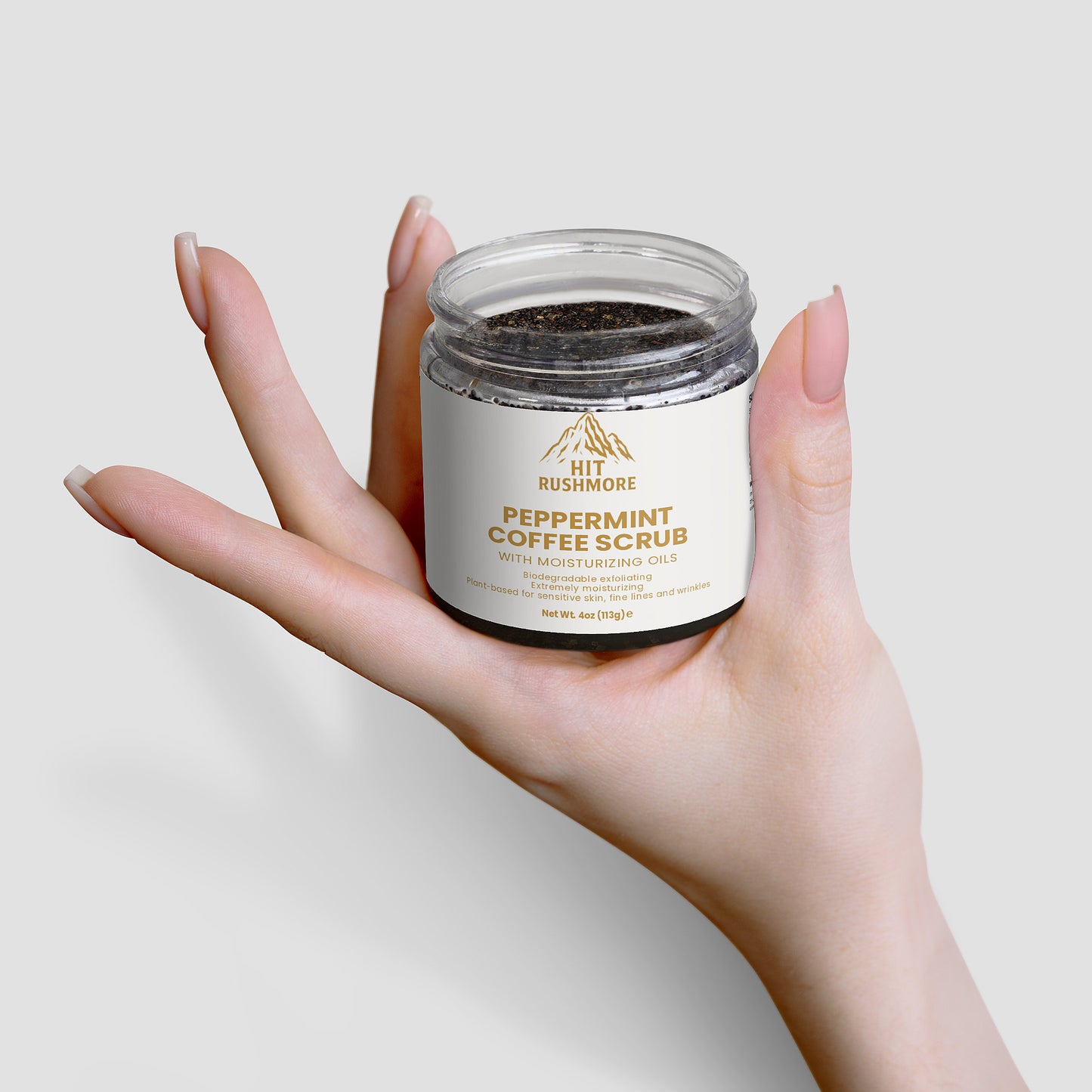 RUSHMORE Peppermint Coffee Scrub