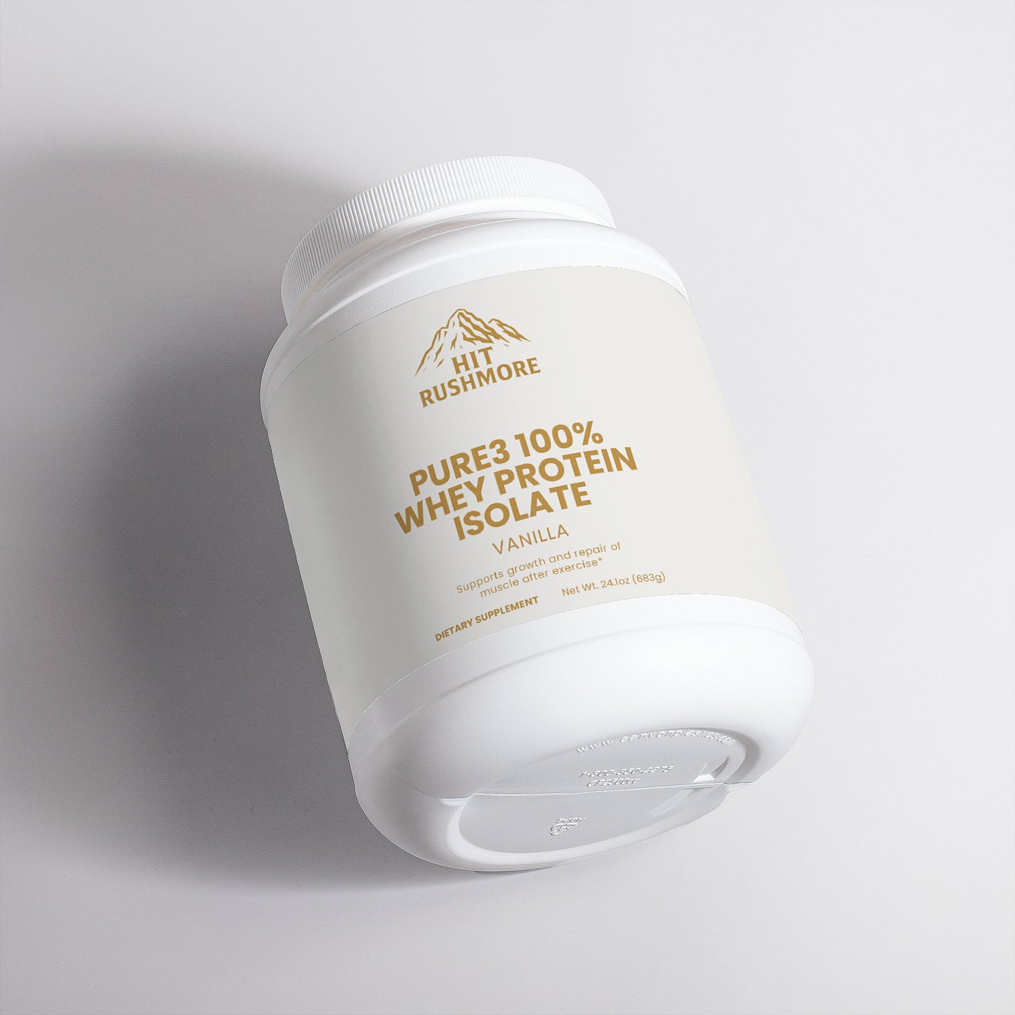 RUSHMORE Pure3 100% Whey Protein Isolate (Vanilla)