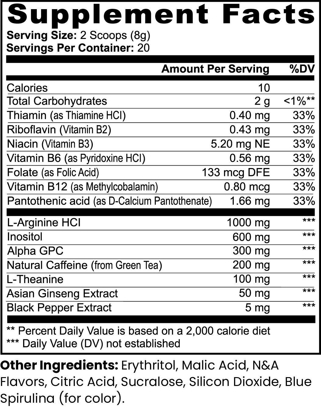 RUSHMORE Focus Powder (Sour Gummi Worm)